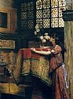 Sir Lawrence Alma-tadema Famous Paintings - In My Studio